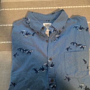 Lands end mens Blake Shelton flannel shirt